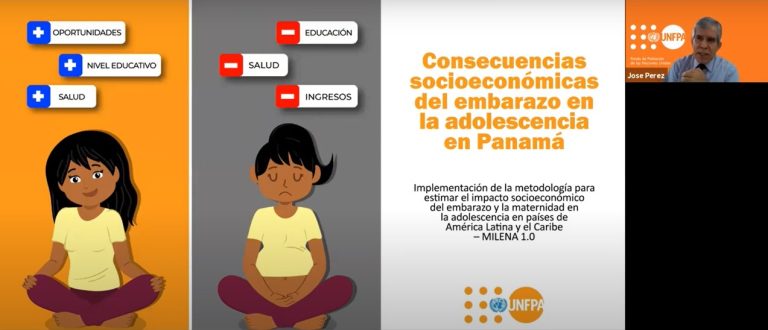 Conversatorio: Consecuencias socioeconómicas del embarazo en la adolescencia en Panamá