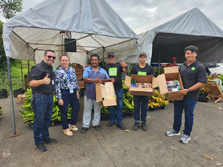 Banco de Alimentos Panamá reconoce a los tres mejores rescatistas de Merca Panamá por su compromiso en la lucha contra el hambre