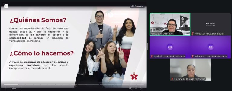 Café con CAPADESO junto a Fundación Estudio TAC