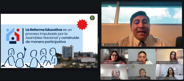 Conversatorio con la Comisión de Educación sobre la reforma a la ley orgánica