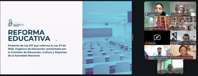 Conversatorio sobre la Reforma Educativa junto a nuestra membresía