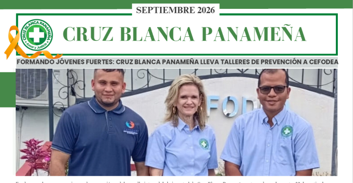 Boletín de Septiembre de la Cruz Blanca Panameña