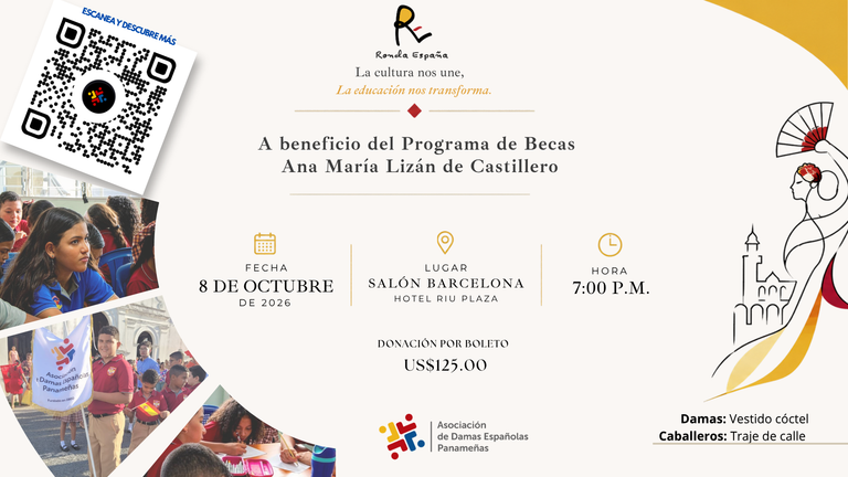 Participa de la Gala benéfica de la Asociación de Damas Españolas